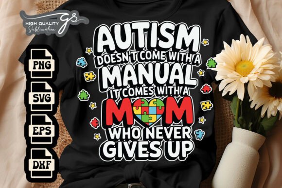 Autism Manual Mom Awareness SVG Review