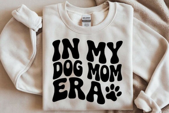 Dog Mom Era SVG PNG: Retro Wavy Text Review