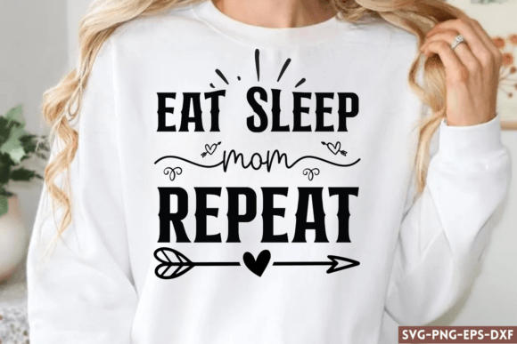 Eat Sleep Mom Repeat SVG: An Embroidery Review
