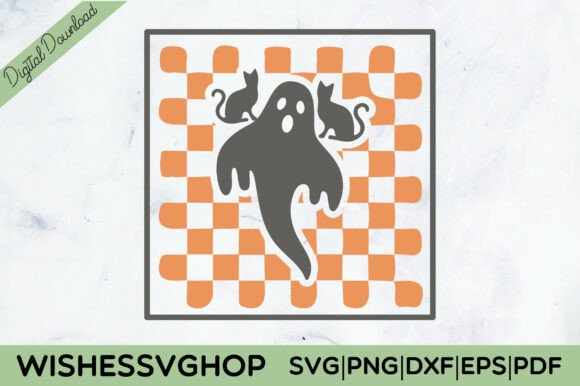 Halloween Cat Mom Ghost SVG PNG: A Stitcher’s Review