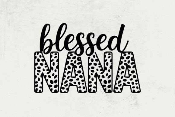 Leopard Blessed Nana SVG: A Designer's Stitch Test