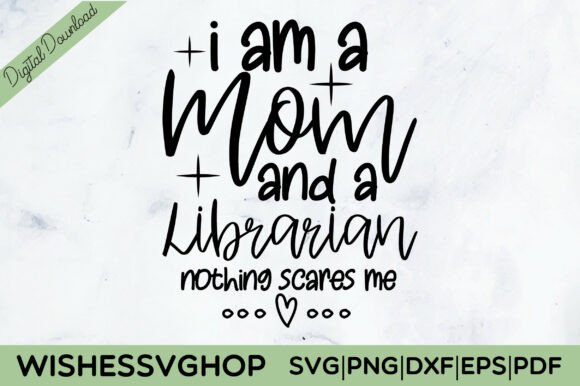 Mom Librarian SVG PNG: An Embroidery Design Review