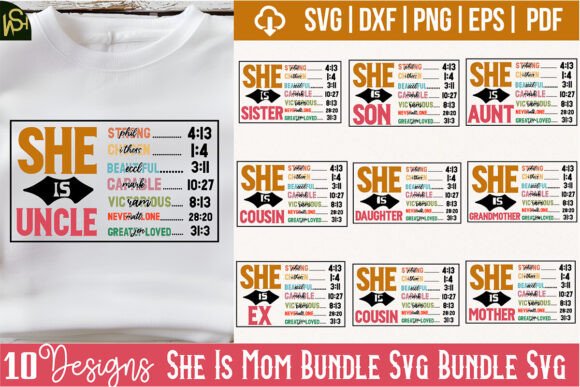 She is Mom Bundle SVG: An Embroidery Review